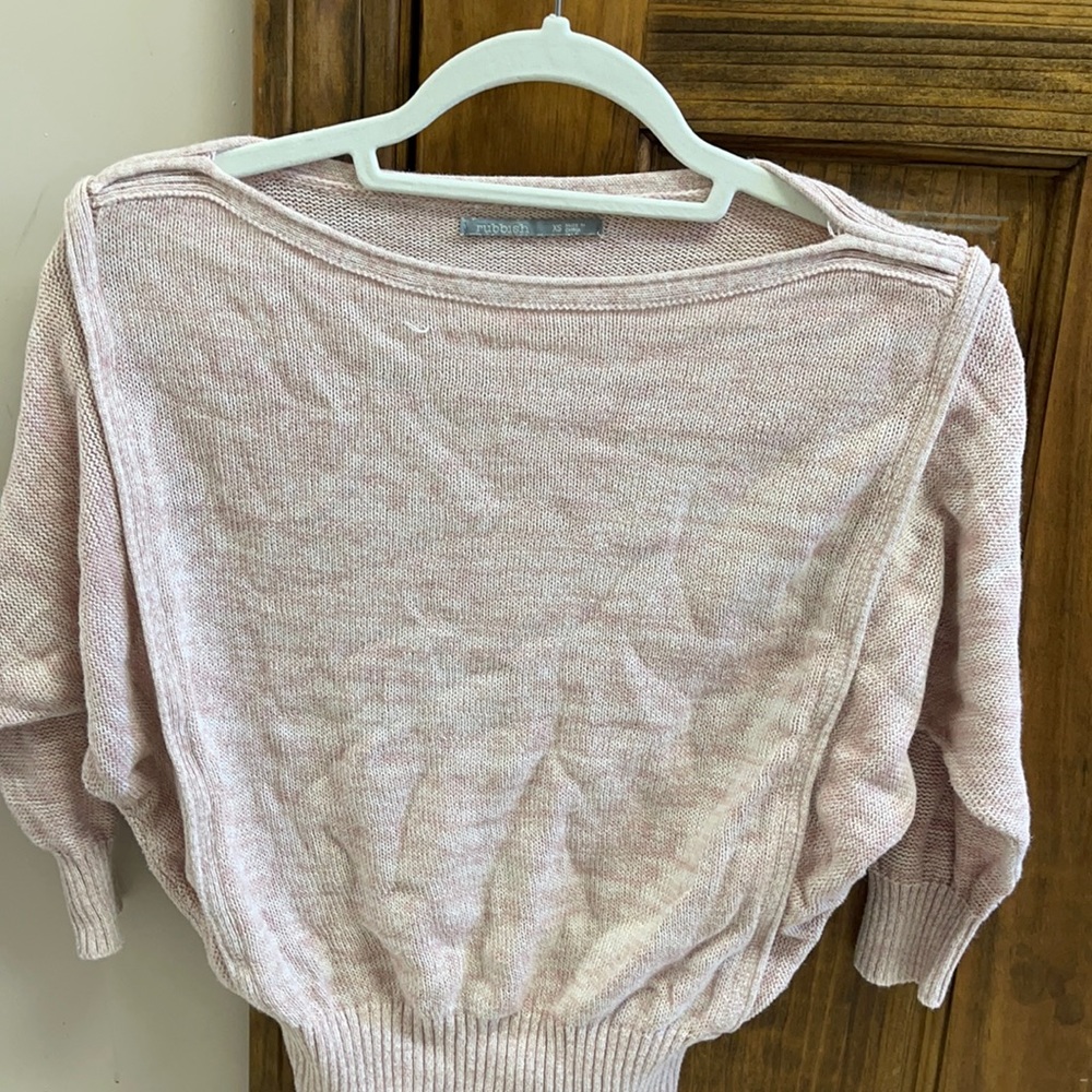 Women’s soft pink cardigan
